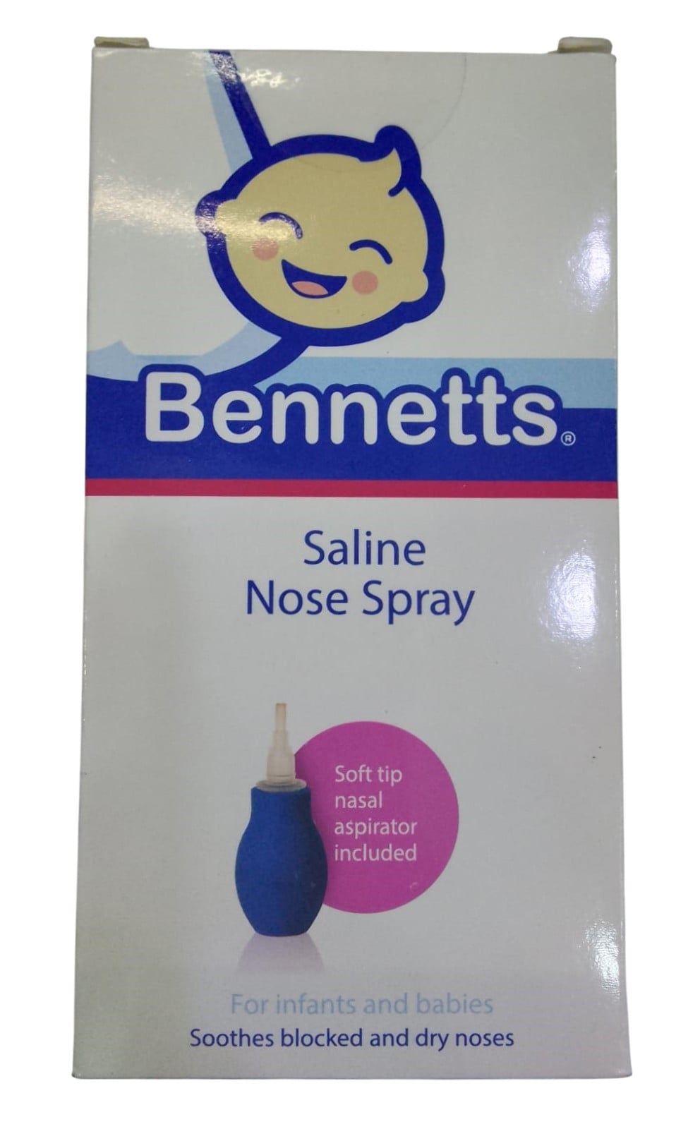 BENNETTS SALINE NASAL SPRAY 30ML + ASPIRATOR