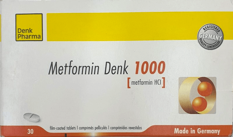 METFORMIN (DENK) 1000MG 30'S