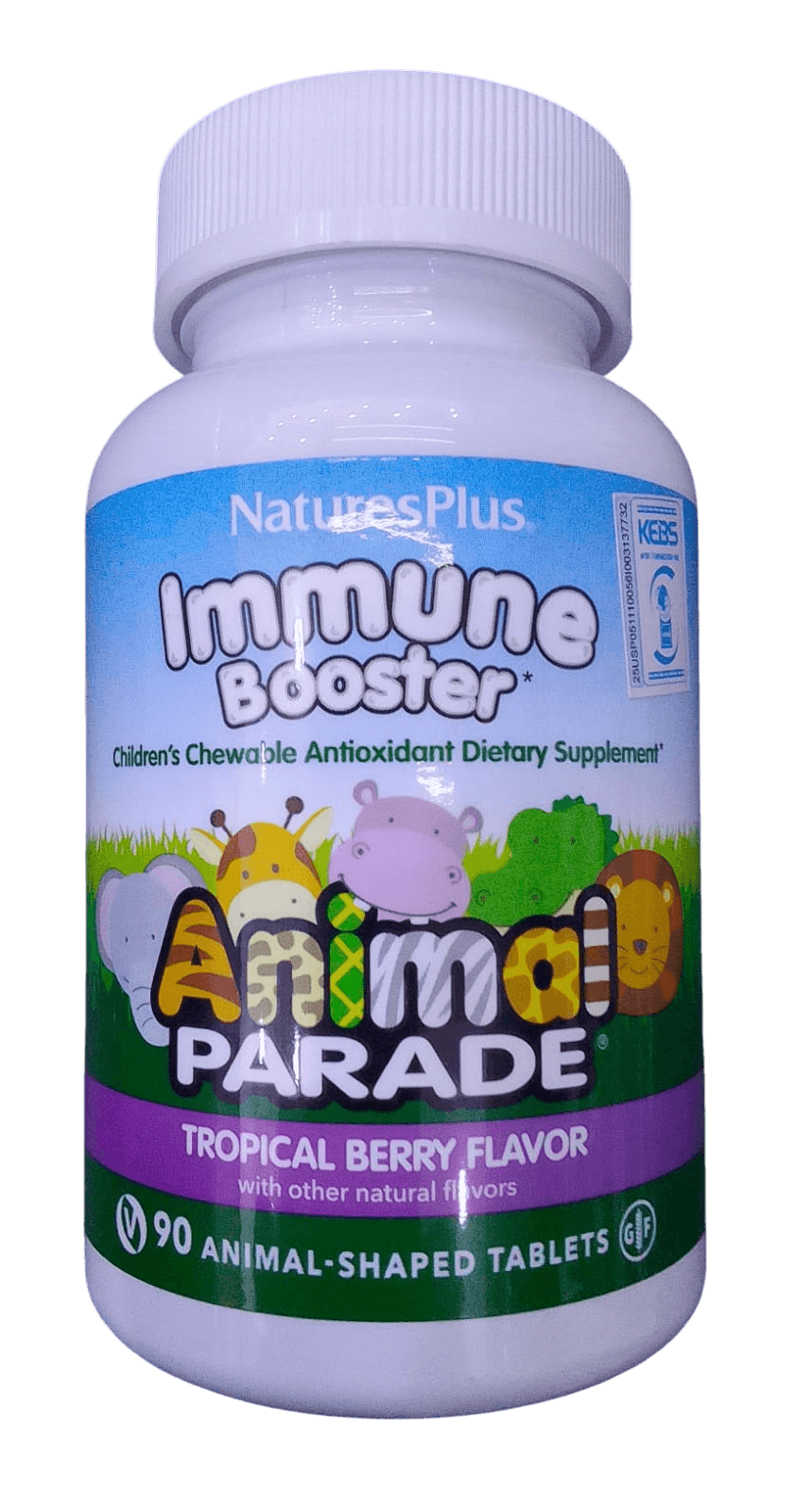NATURES PLUS ANIMAL PARADE IMMUNE BOOSTER  90'S