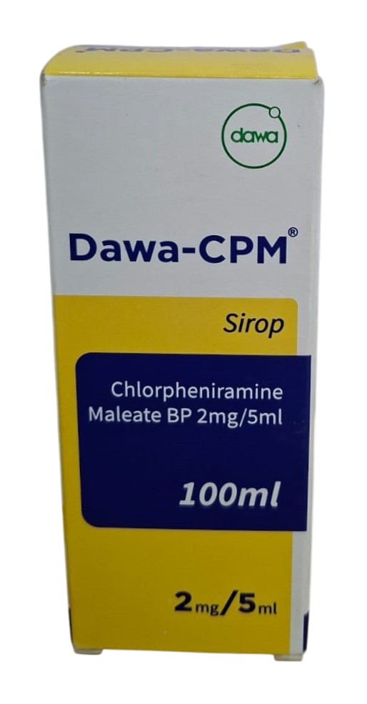 DAWA CPM (CHLORPHENIRAMINE) 100ML