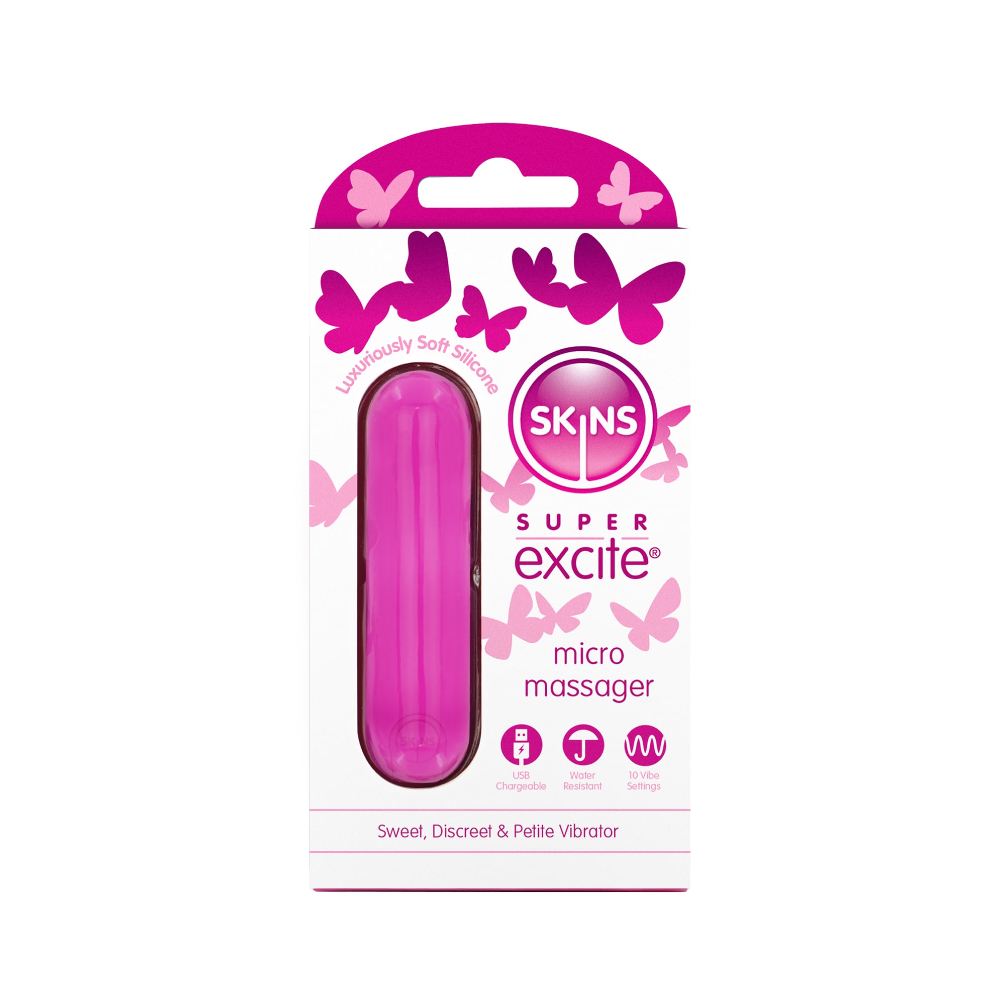 SKINS SUPER EXCITE MICRO MASSAGER VIBRATOR
