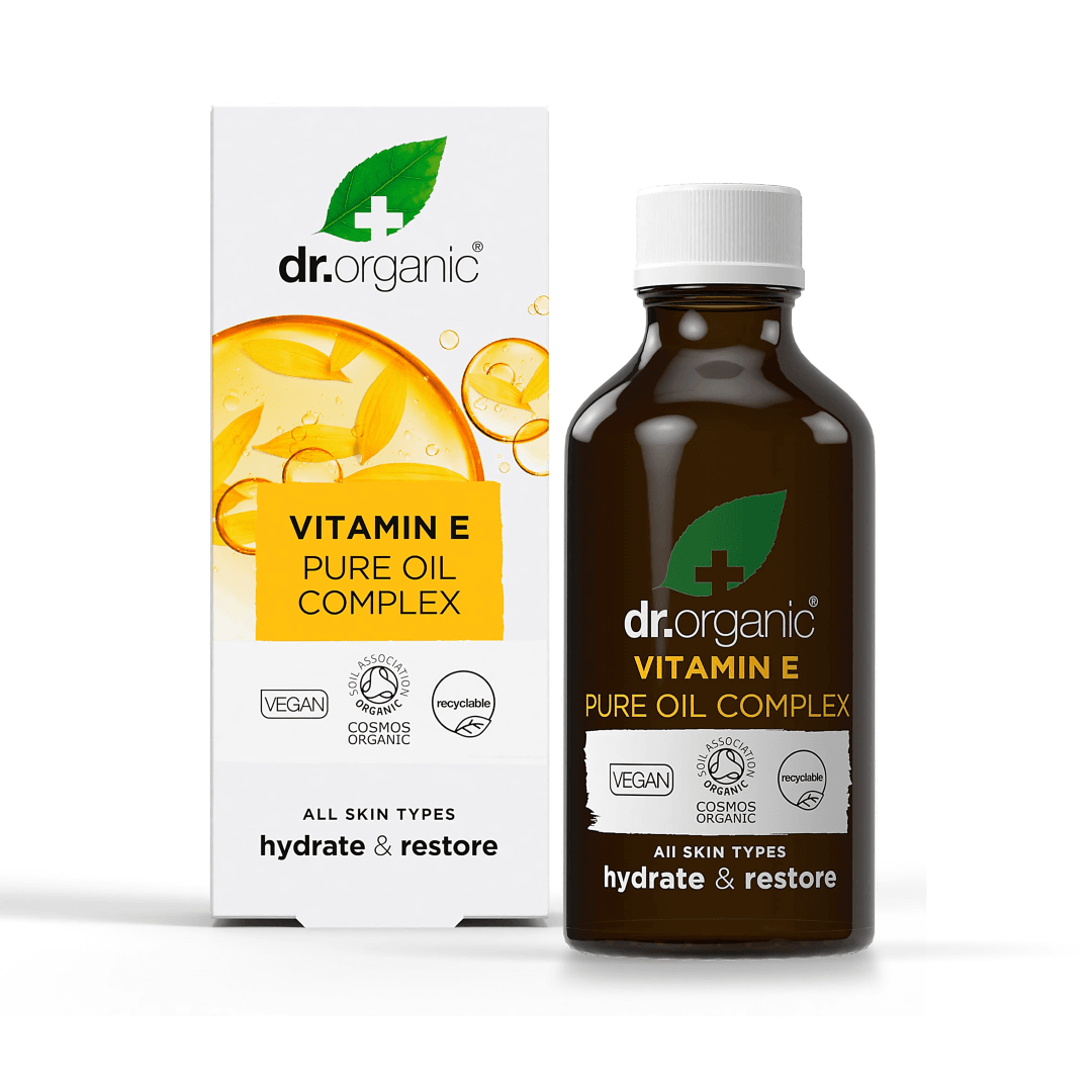 DR ORGANIC VITAMIN E PURE OIL COMPLEX HYDRATE & RESTORE 50ML