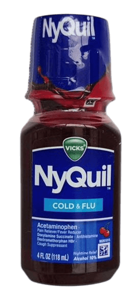 NYQUIL COLD & FLU CHERRY 118ML