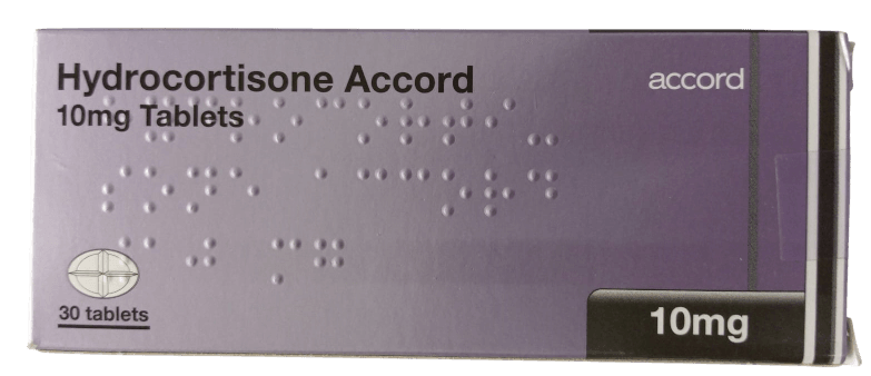 HYDROCORTISONE 10MG TABS 30'S