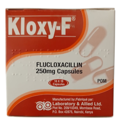FLUCLOXACILLIN 250MG CAPS