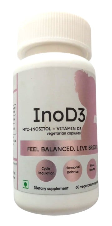 INOD3 MYO-INOSITAL + VIT D3 VEGAN CAPSULES 60'S