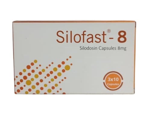 SILOFAST 8MG (SILODOSIN) CAPS 10'S