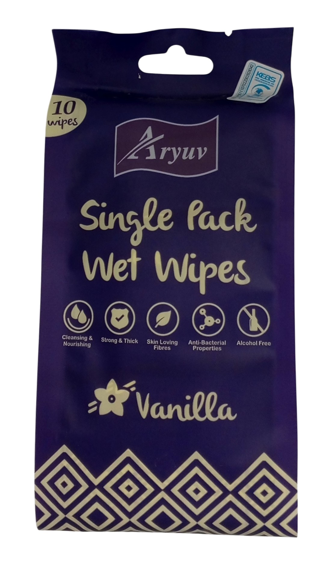 WET WIPES ARYUV 10S
