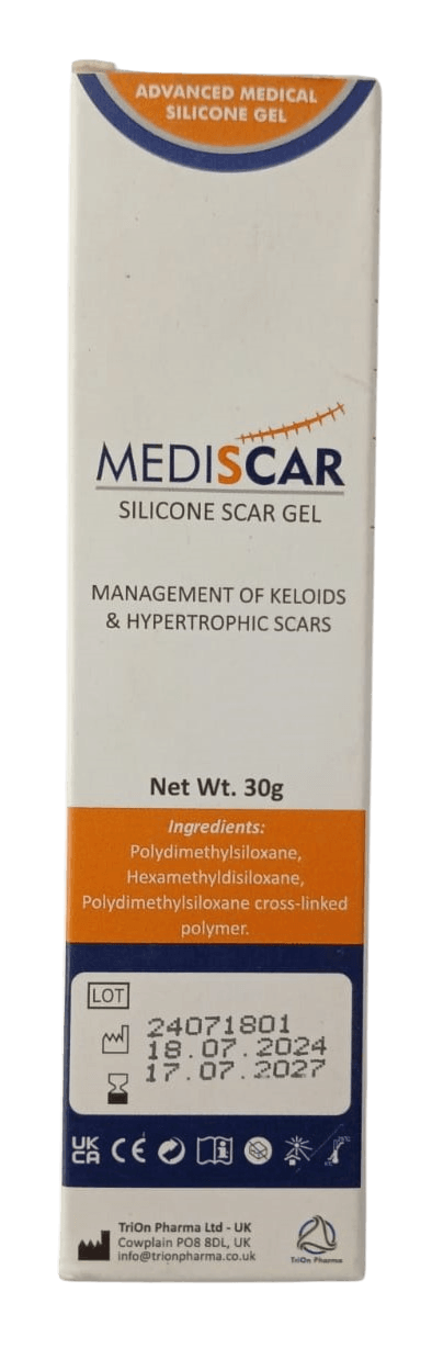 MEDISCAR SILICONE SCAR GEL 30GMS
