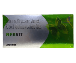 NERVIT TABLETS 30'S