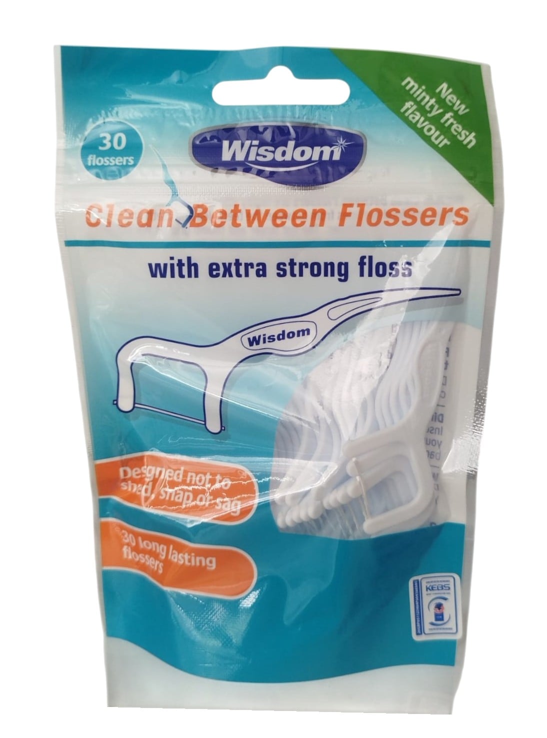 WISDOM CLEAN BETWEEN FLOSSERS 30S
