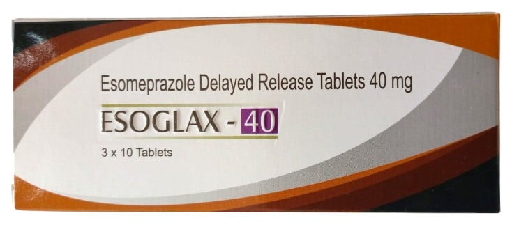 Esoglax (ESOMEPRAZOLE) 40mg 30'S