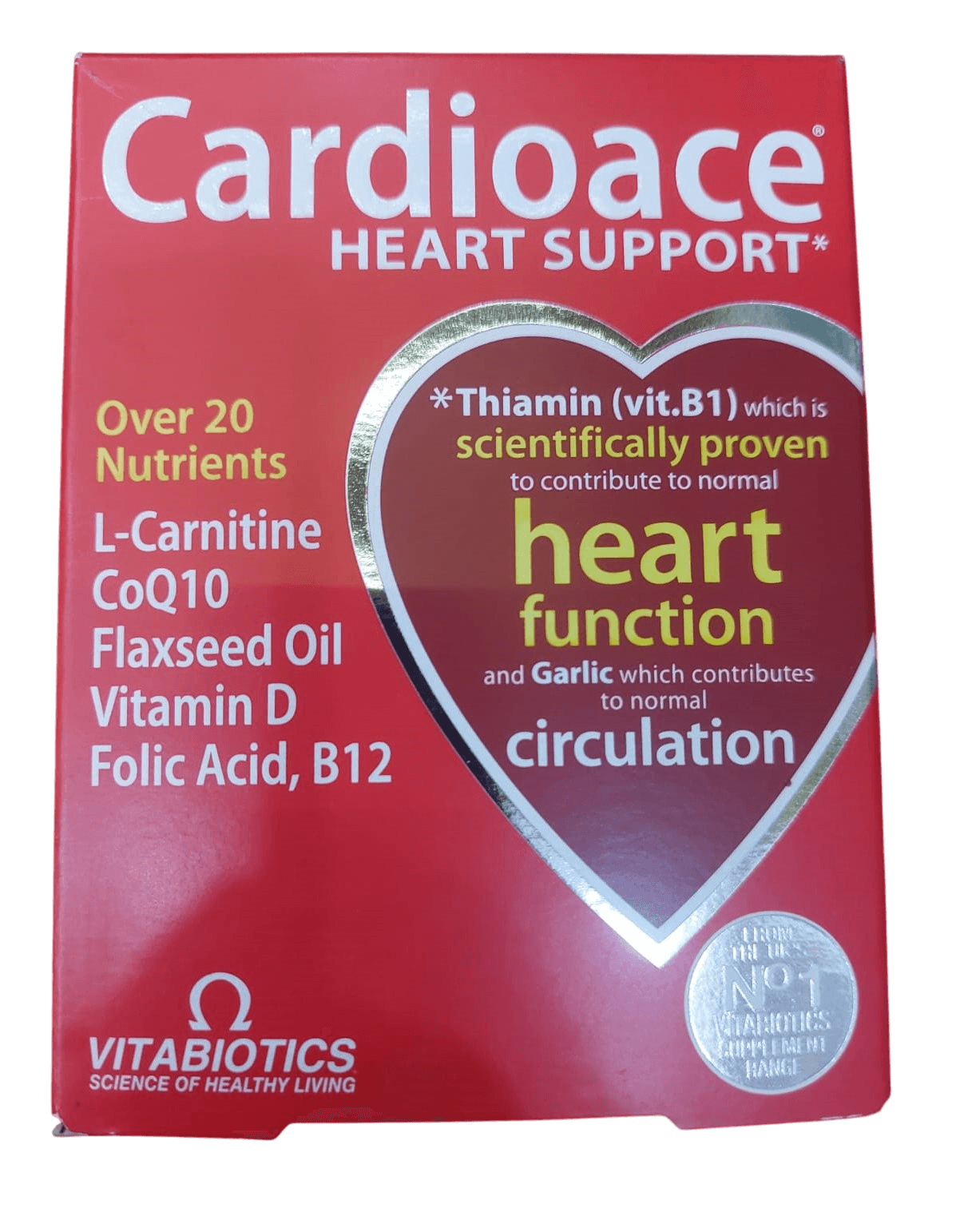 CARDIOACE (HEART) TABS 30S