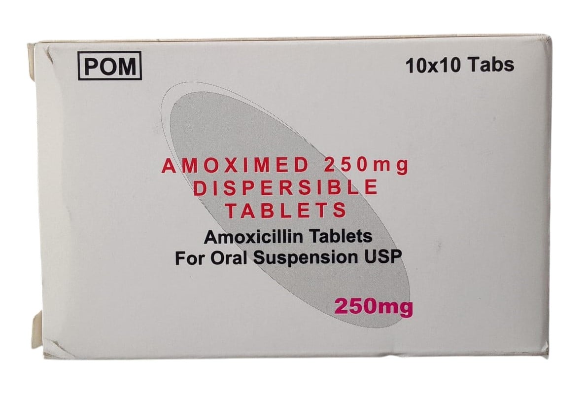 AMOXICILLIN DISP TABS 250MG 100'S