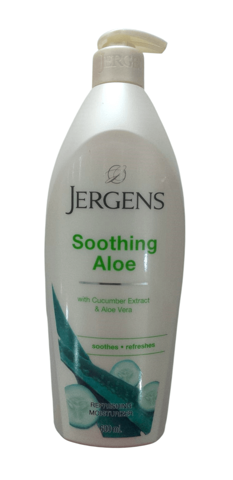 JERGENS MOISTURIZER SOOTHING ALOE RELIEF 600ML