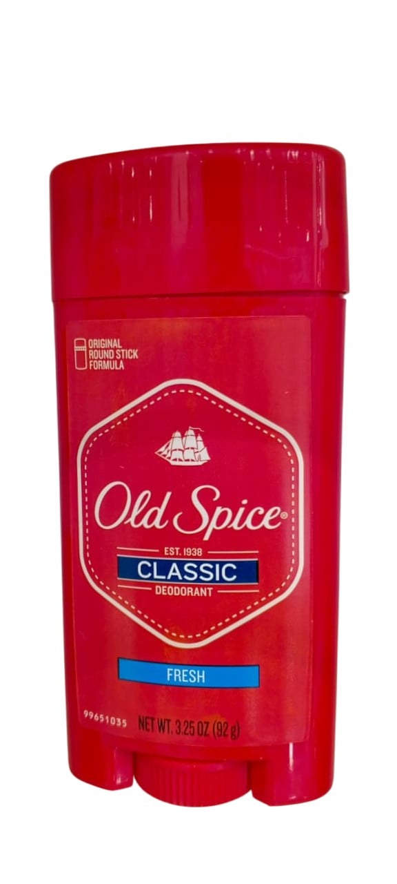 OLD SPICE CLASSIC DEODORANT FRESH-NET-WT-3-25-OZ-(92G)