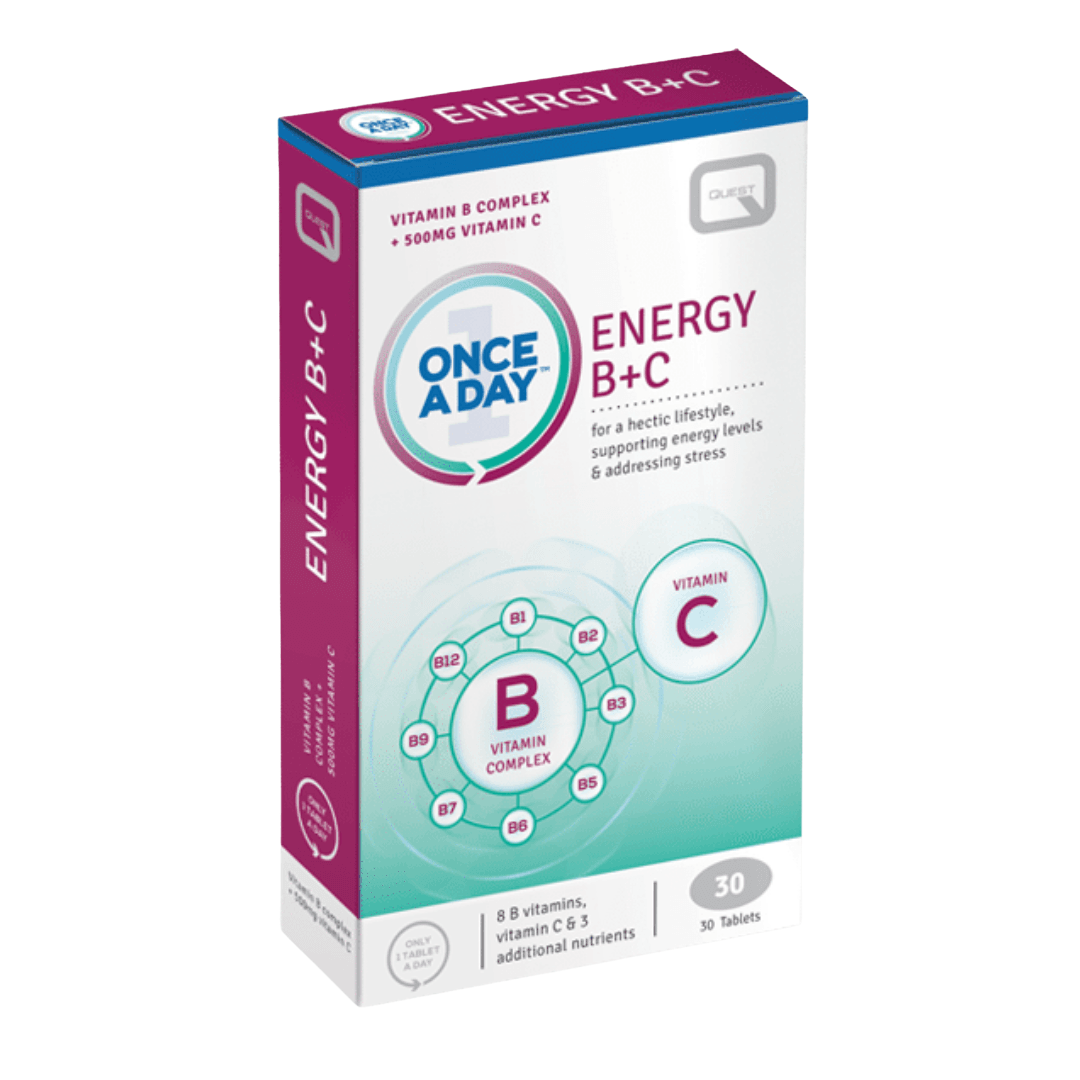 QUEST ENERGY B C ONCE A DAY 30 TABLETS