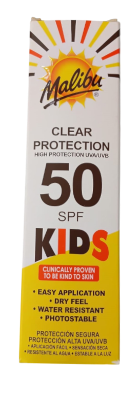 MALIBU CLEAR SPF 50 250ML
