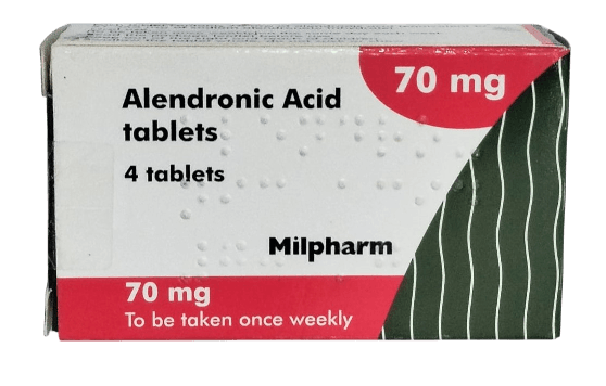 ALENDRONIC ACID 70MG TABLETS 4'S