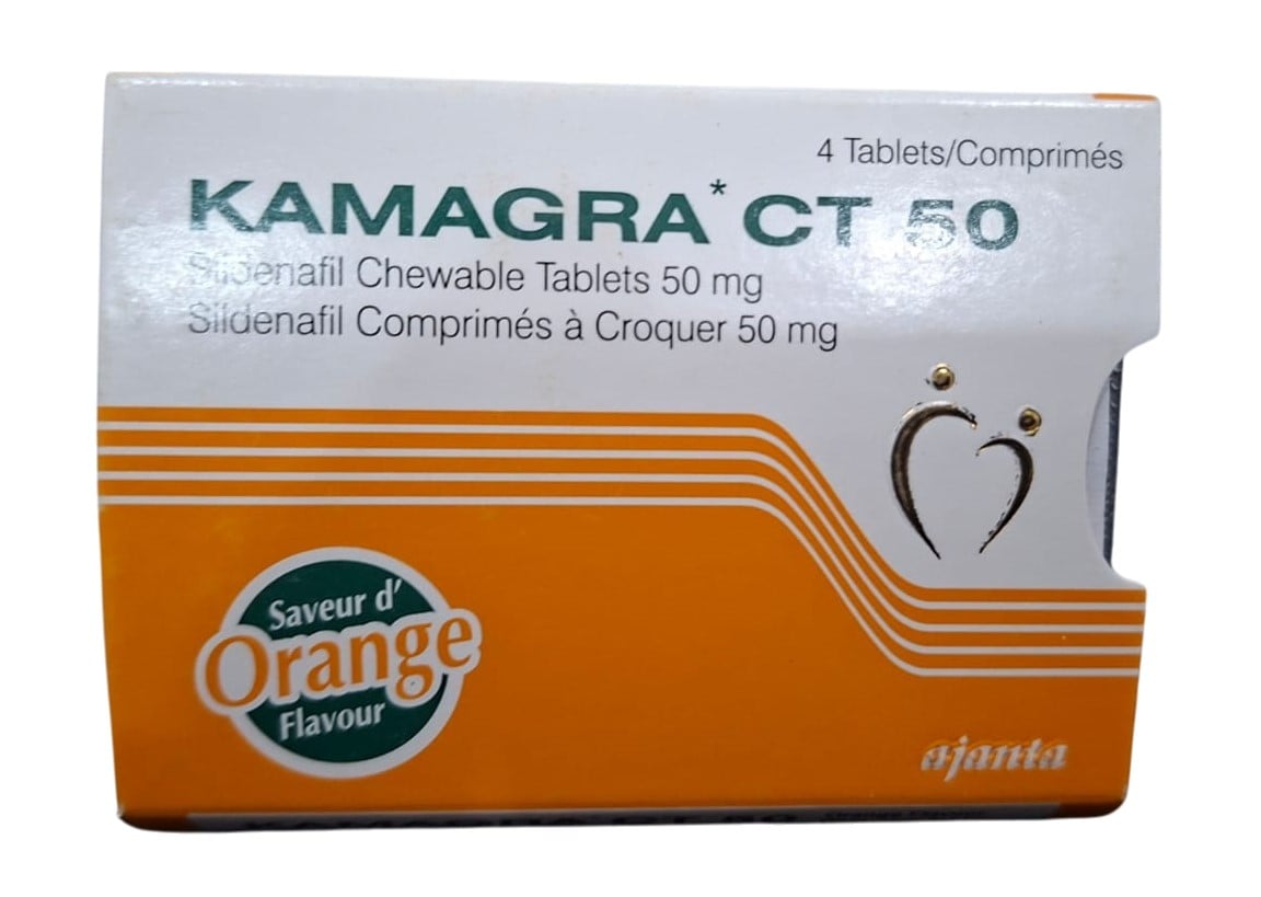 KAMAGRA CHEW 50MG TABLETS 4'S