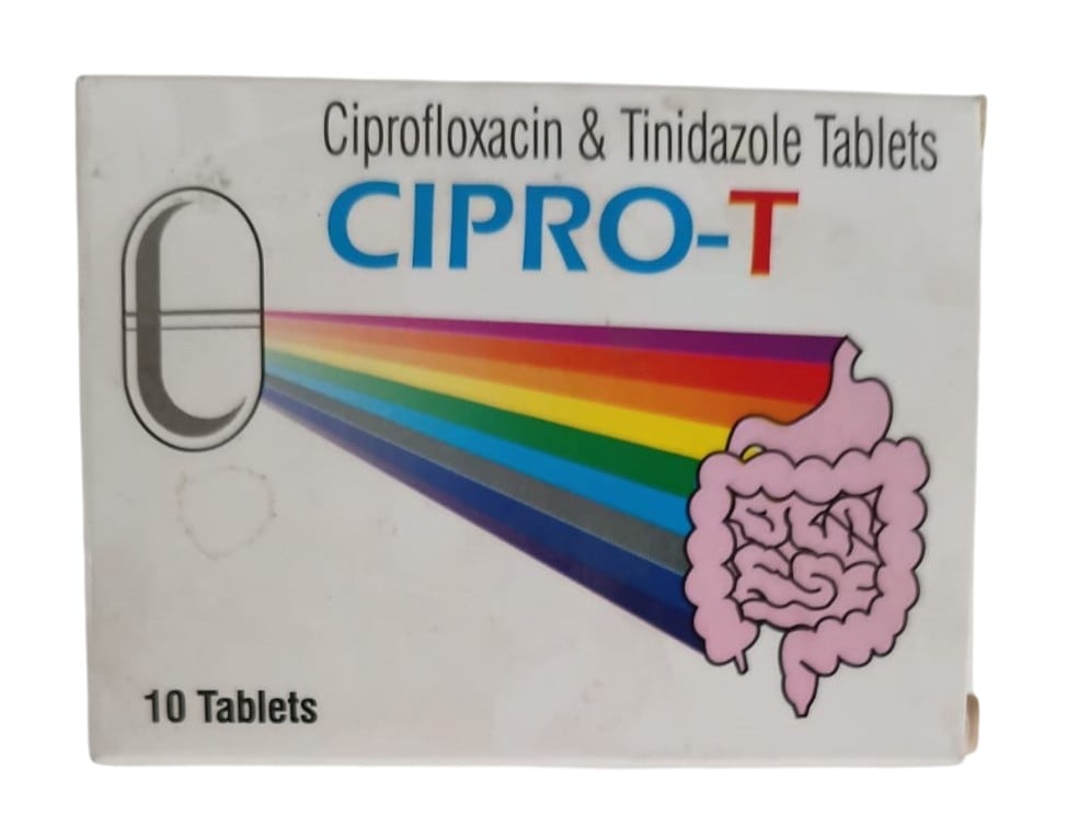 CIPRO T TABS 10'S