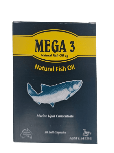 MEGA 3 CAPSULES  NATURAL FISH OIL
