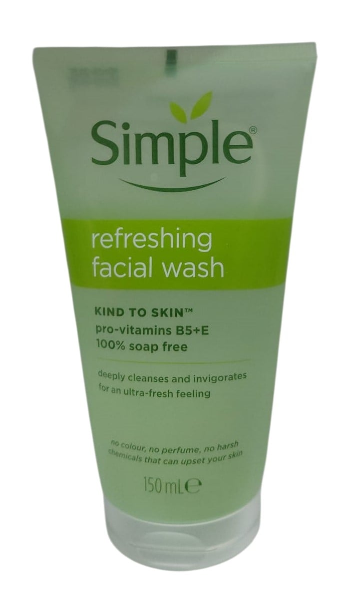 SIMPLE REFRESHING FACIAL WASH KIND TO SKIN PRO VIT B5 plus E 150ML