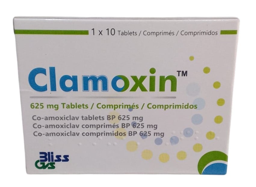 CLAMOXIN 625MG