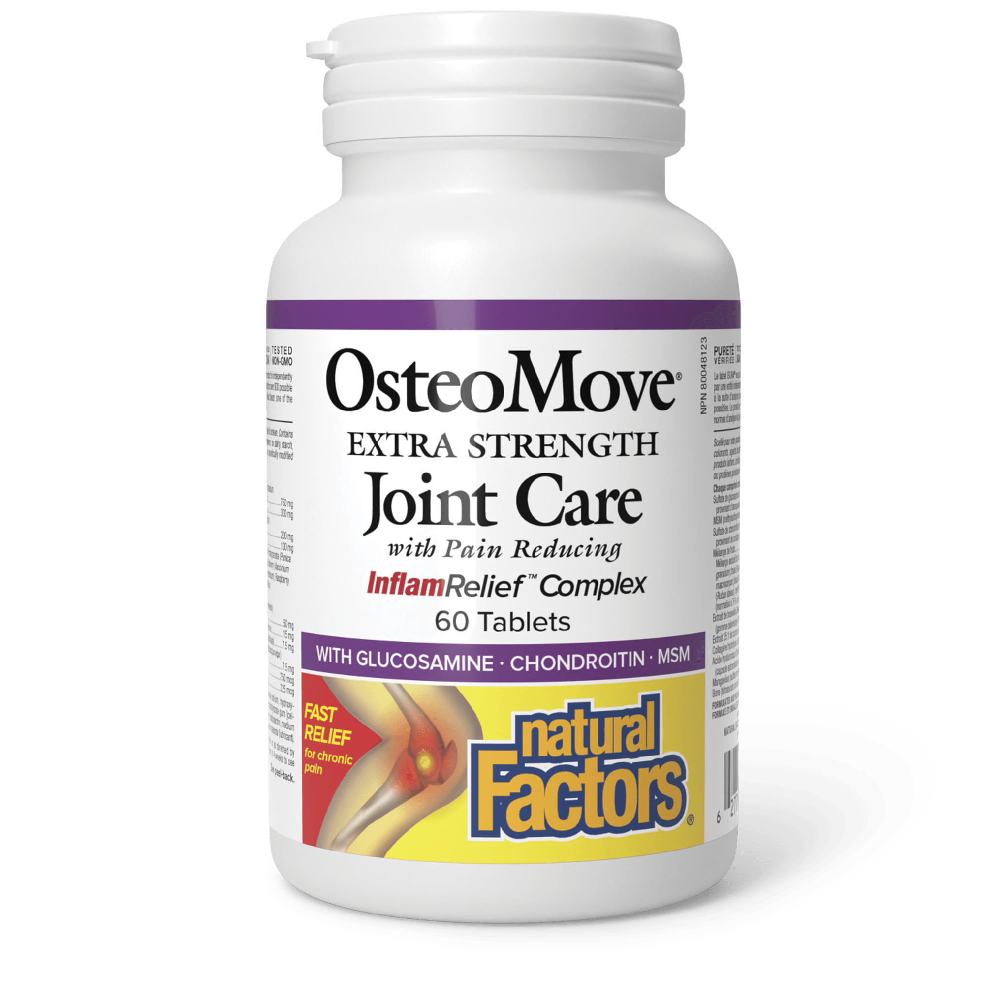 NATURAL FACTORS OSTEO MOVE JOINT CARE 60TABLETS