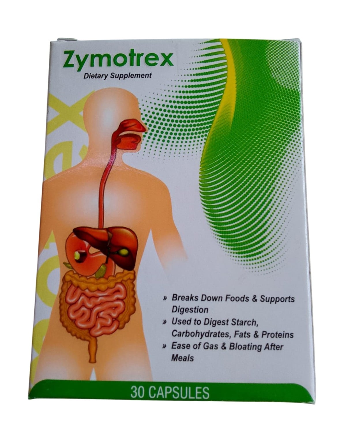 ZYMOTREX CAPSULES 30'S