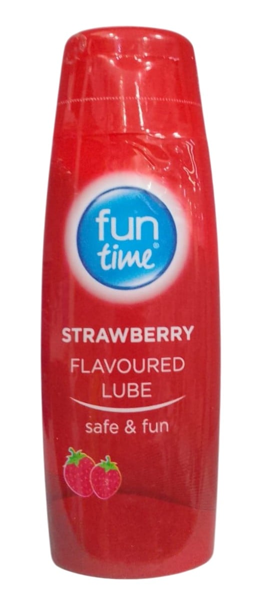 FUN TIME STRAWBERRY FLAVOURED LUBE 75ML
