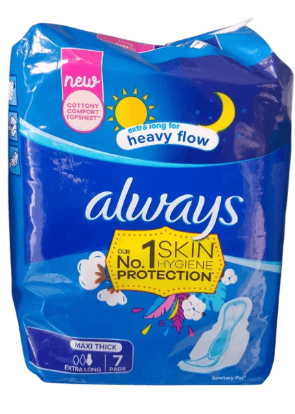ALWAYS COTTONY SOFT MAXI THICK PADS 8'S