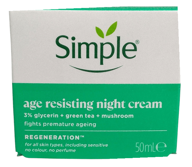 SIMPLE AGE RESISTING NIGHT CREAM