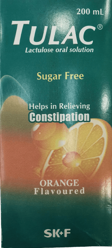 TULAC (LACTULOSE) SYRUP 200ML