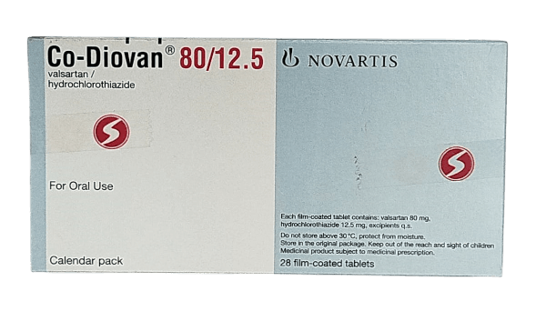 CO-DIOVAN 80MG/12.5MG TABLETS 28'S