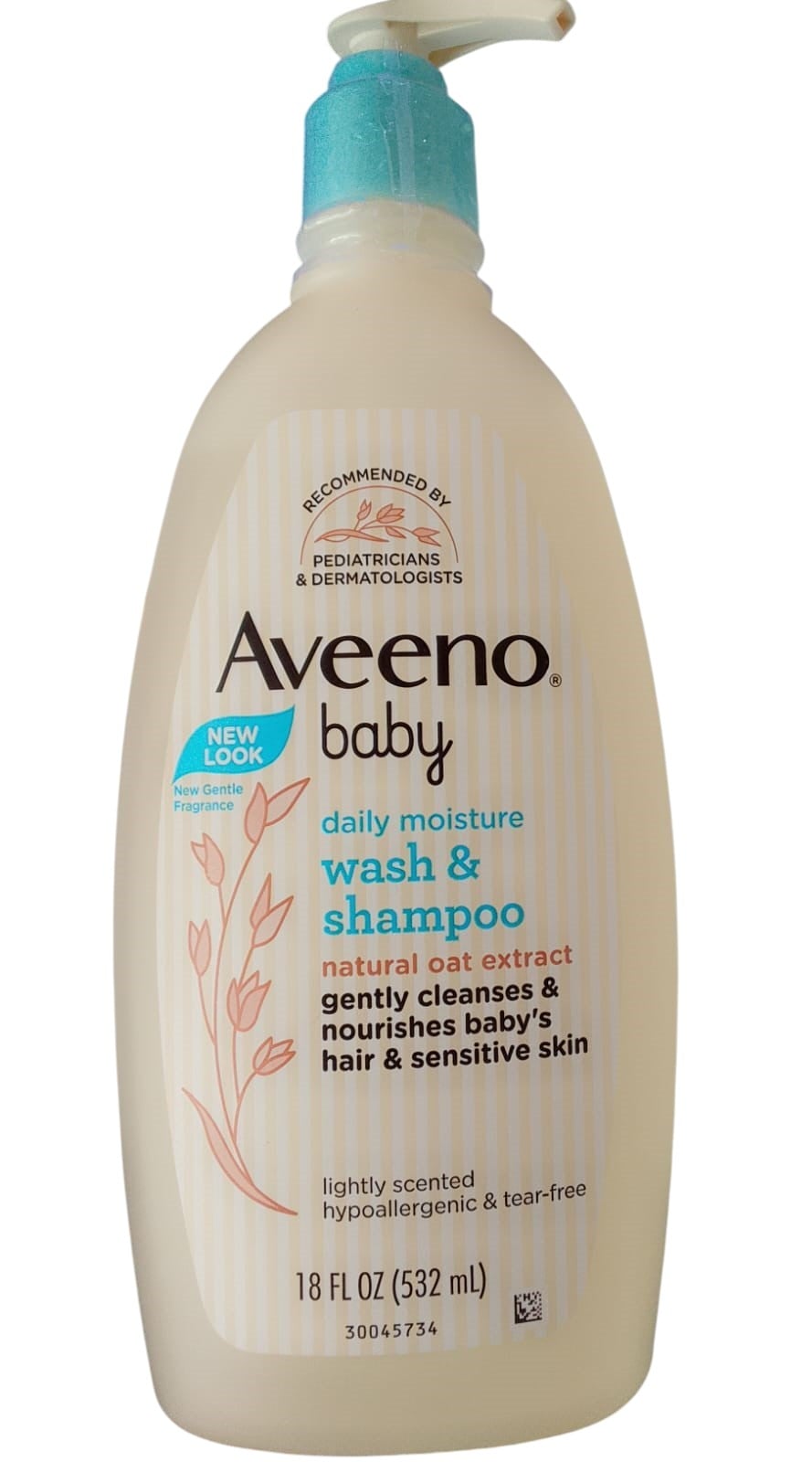 AVEENO BABY DAILY MOISTURE AND SHAMPOO 532ML