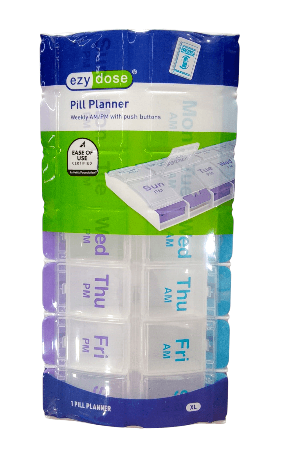 EZYDOSE PILL ORGANIZER AM/PM