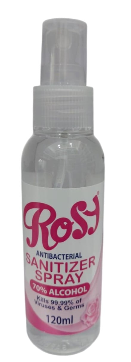 HAND SANITIZER SPRAY 120mls(ROSSY)