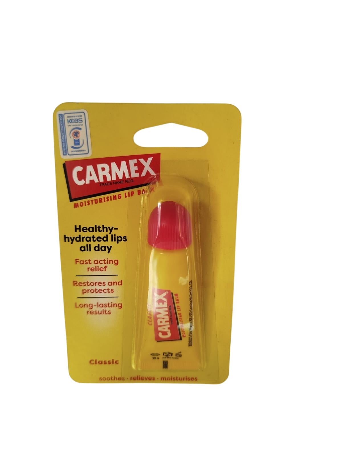 CARMEX MOISTURISING LIP BALM CLASSIC 10G