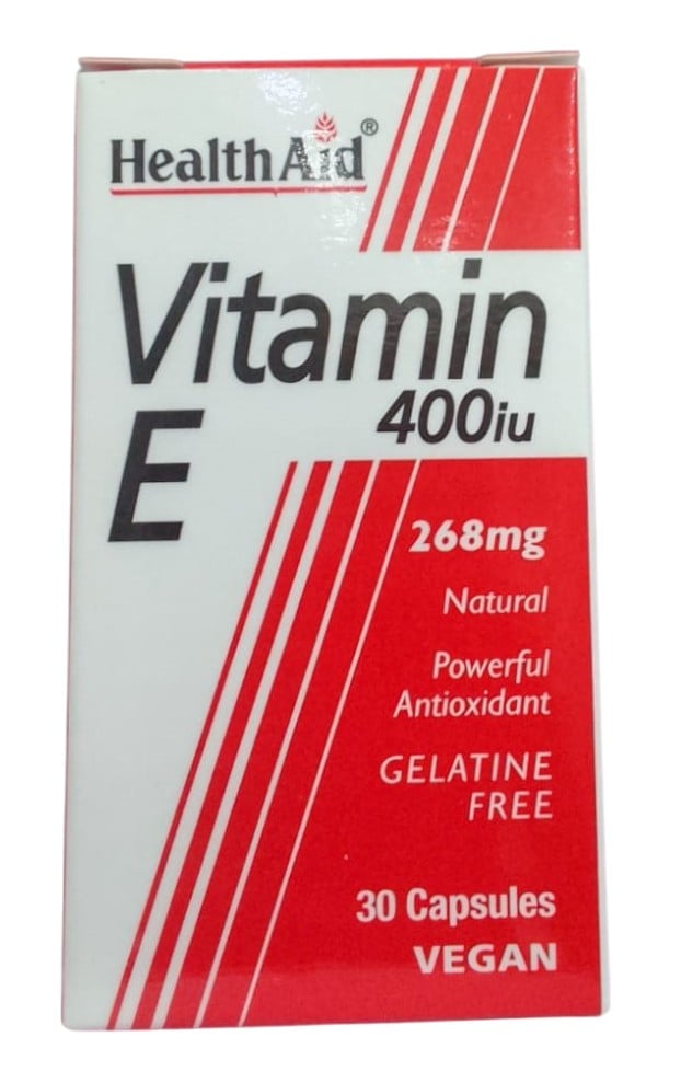 HEALTHAID VITAMIN E 400IU 30S