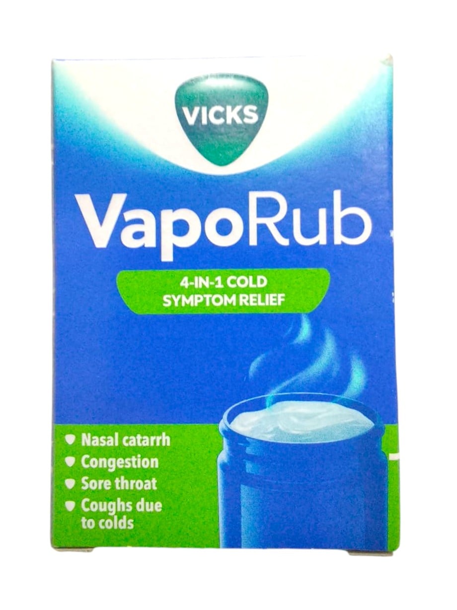 VICKS VAPORUB 4-IN-1 COLD RELIEF, 100G