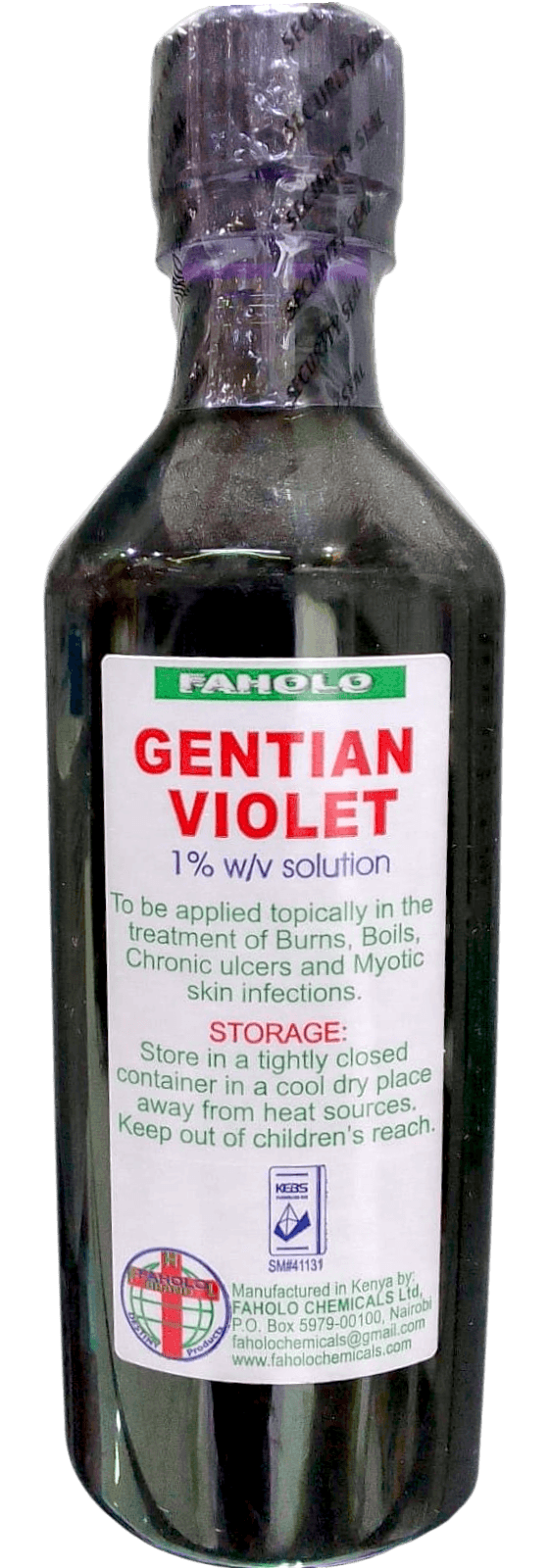GENTIAN VIOLET 100ML