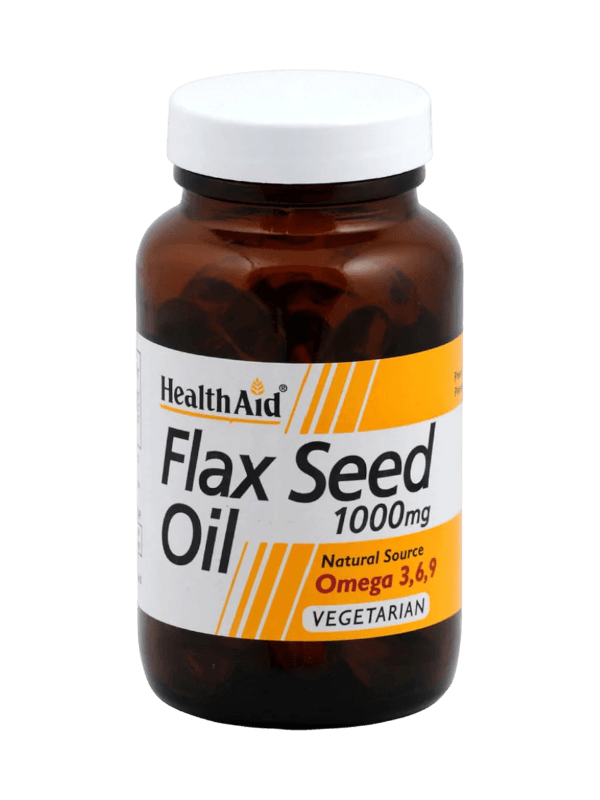 HEALTHAID FLAX SEED OIL 1000MG 60S