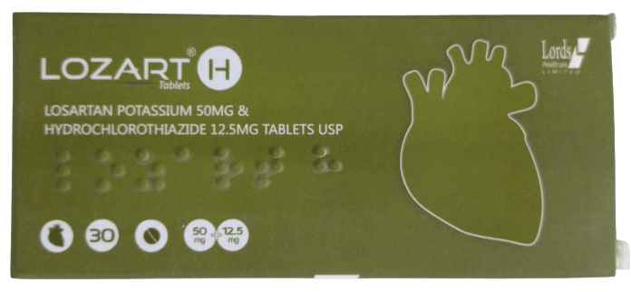 LOZART H TABLETS 30'S