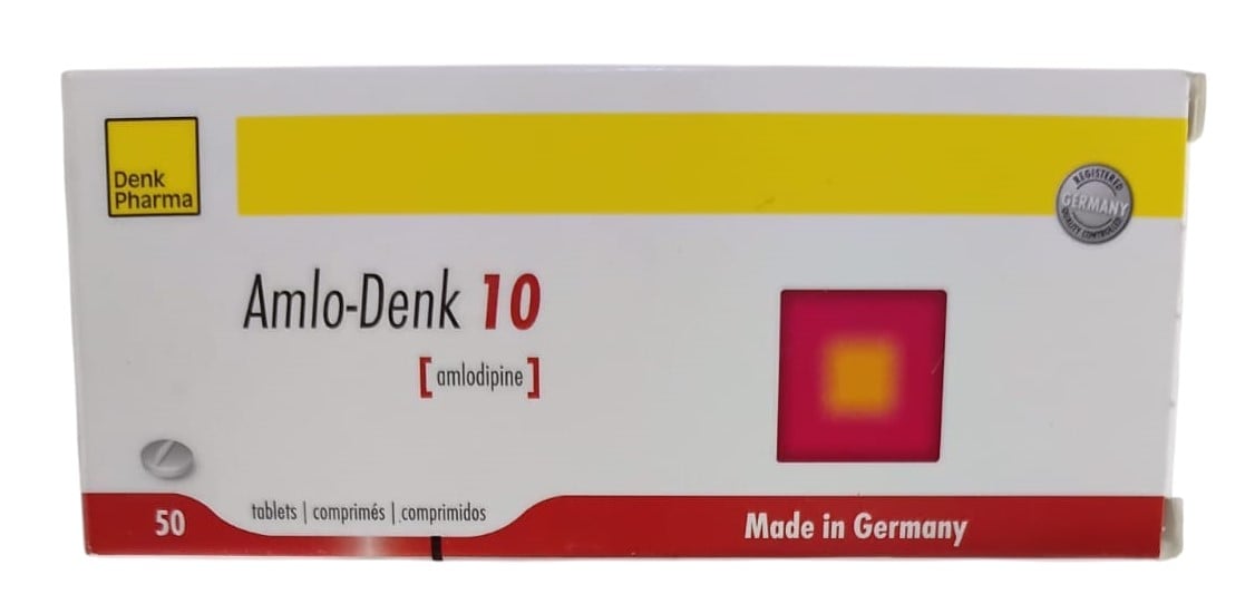 AMLODENK 10MG TABLETS 50'S