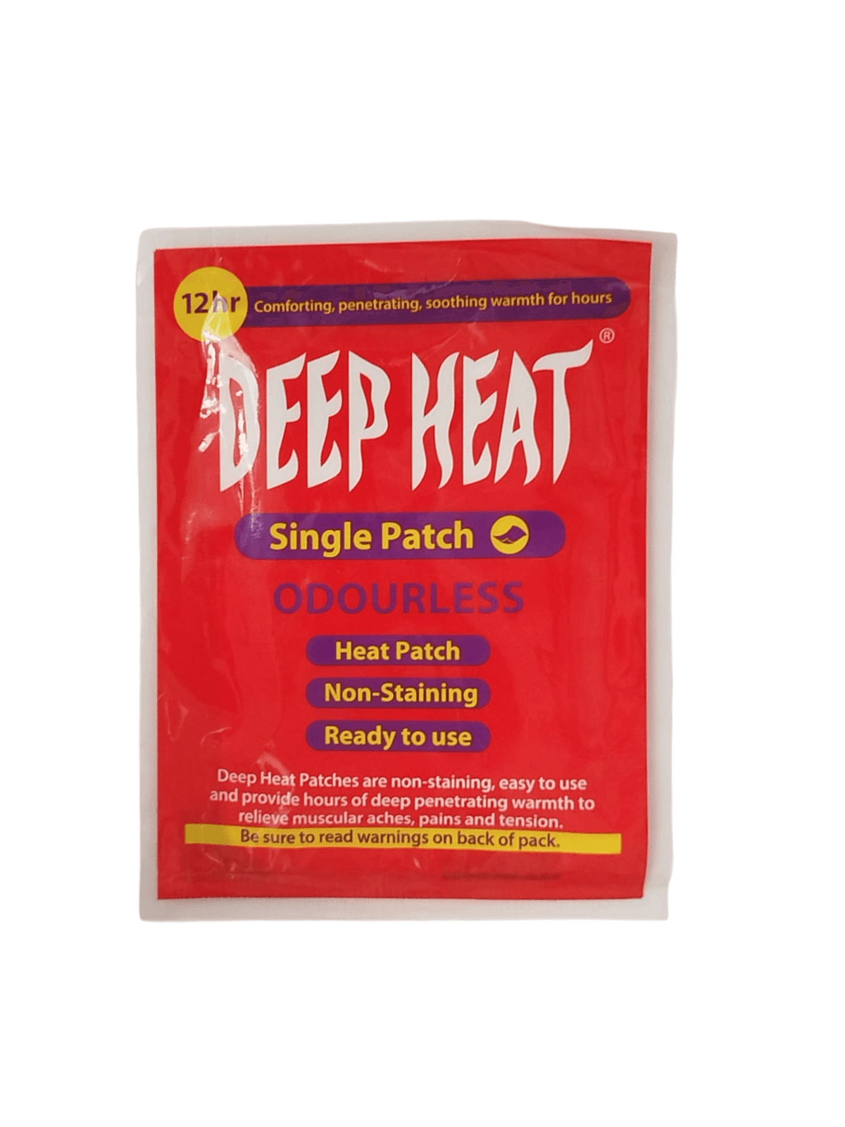 DEEP HEAT PATCH 4'S