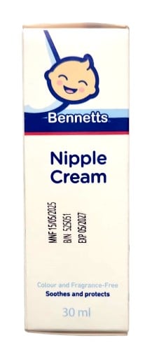 BENNETTS NIPPLE CREAM 30ML
