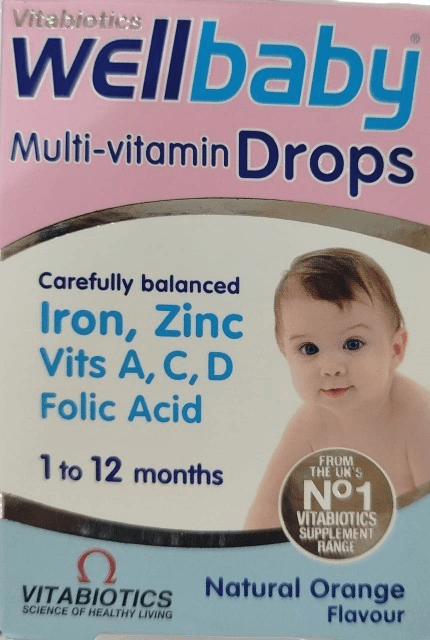 WELLBABY MULTIVIT DROPS 30ML