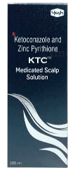 KTC (KETOCONAZOLE+ZINC) SHAMPOO 100ML