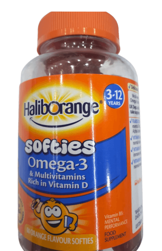 HALIBORANGE OMEGA 3 & MULTIVIT 60S